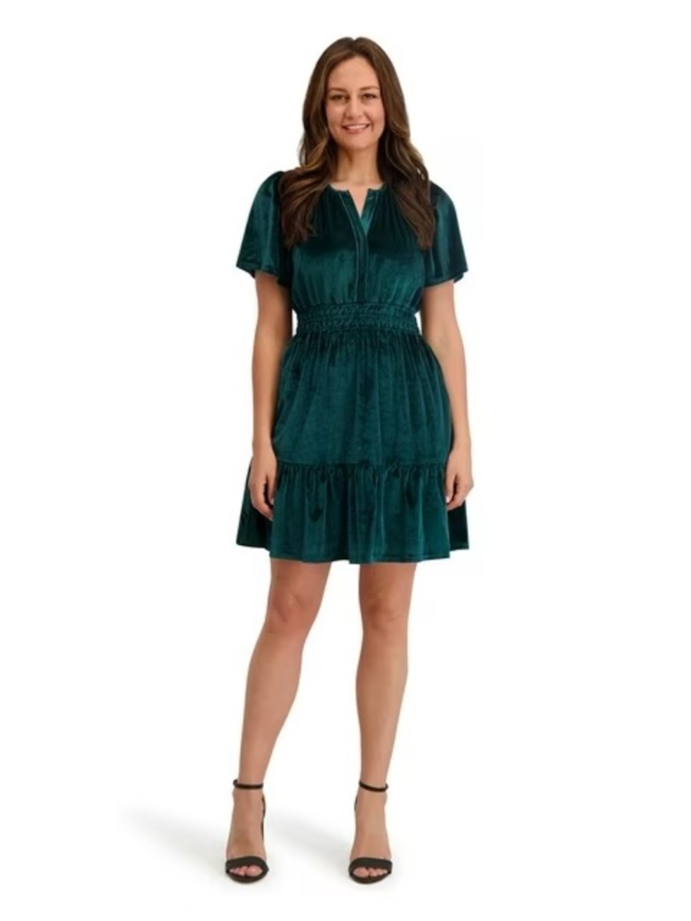 French Connection Women's Velvet Dress